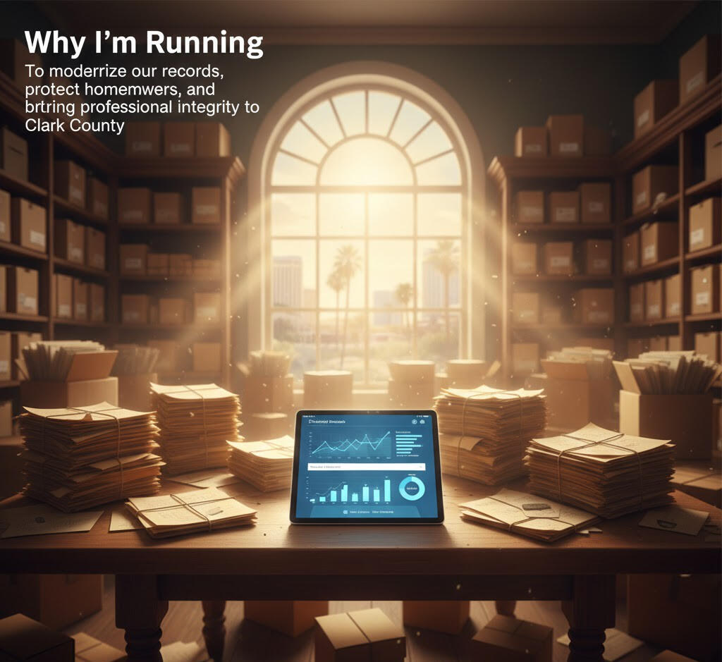 Jeff Miller Clark County Nevada Real Estate Professional | Why I Am Running Jeff Miller Clark County Nevada Real Estate Professional